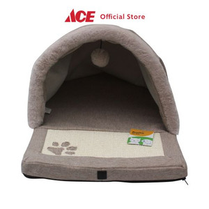 Ace - Paws N Tail Tempat Tidur Hewan Slipper - Krem Beige