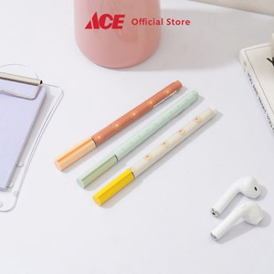 Ace - Ataru Set 3 Pcs Pulpen Biru Winter Sun