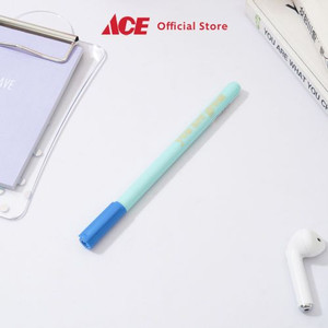 Ace - Ataru Pulpen Hitam Daisy Magic - Biru