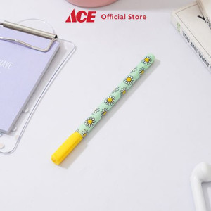 Ace - Ataru Pulpen Hitam Daisy Magic - Kuning