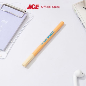 Ace - Ataru Pulpen Biru Daisy Magic - Krem