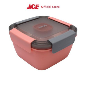 Ace - Kris 1.1 Ltr Tempat Makan Dengan Wadah Saus - Pink