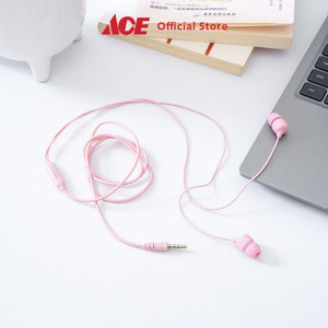 Ace - Ataru Simple Earphone - Pink Dusty