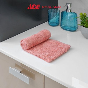 Ace - Ataru 30x70 Cm Handuk Tangan Katun Plain - Pink