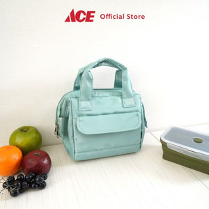 Ace - Ataru Tas Bekal Thermal Dengan Wire - Hijau Dusty