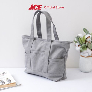 Ace - Ataru Tas Tangan Canvas - Abu-Abu