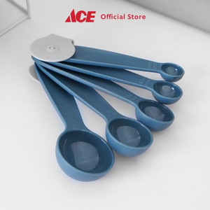 Ace - Ataru Set 5 Pcs Sendok Takar - Biru