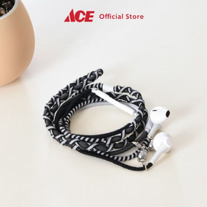 Ace - Ataru Earphone Gelang - Hitam/Putih