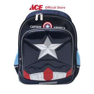 Ace - Marvel Tas Sekolah Anak Captain America Hardshell