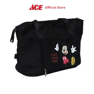 Ace - Disney Tas Duffle Lipat Mickey Mouse - Hitam