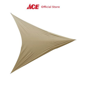 Ace - Soleil 5 Mtr Kanopi Taman Triangle - Cokelat Tan