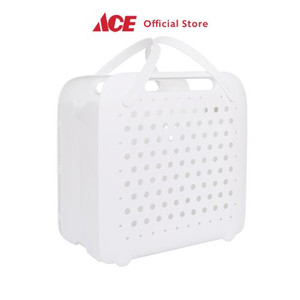 Ace - Stora Keranjang Laundry Lipat - Putih