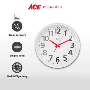 Ace - Arthome 35 Cm Jam Dinding Number - Puith