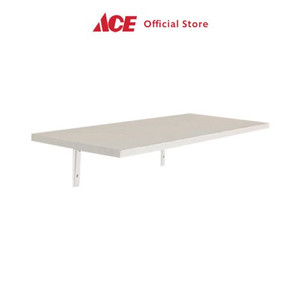 Ace - Masterspace 90x40x1.8 Cm Rak Dinding Kayu - Putih