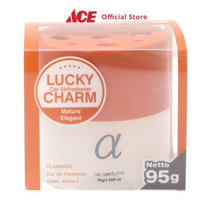 Ace - Flamingo Lucky Charm Pengharum Mobil Alpha-5 - Cokelat