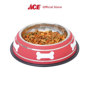 Ace - Paws N Tail 530 Ml Tempat Makan Hewan Bone Print