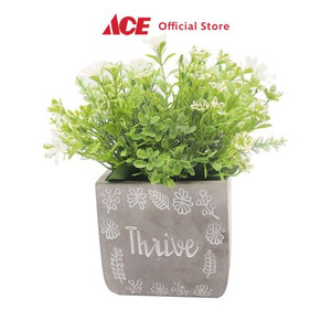 Ace - Arthome 22.8 Cm Bunga Artifisial Wild - Putih