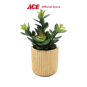 Ace - Arthome 17.8 Cm Bunga Artifisial Dengan Pot - Hijau