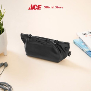 Ace - Ataru Pouch Kulit Soft Glasses - Hitam