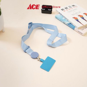 Ace - Ataru Lanyard Wide Strap - Biru