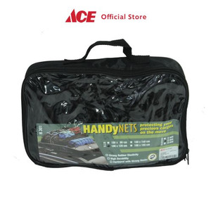 Ace - Rangement & Cie 120x100 Cm Jaring Pelindung Bak Mobil - Hitam