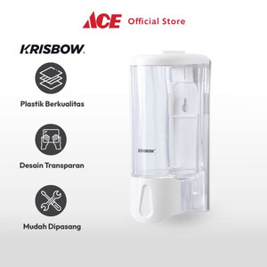 Ace - Krisbow 500 Ml Dispenser Sabun Cair Sbd-069 - Putih