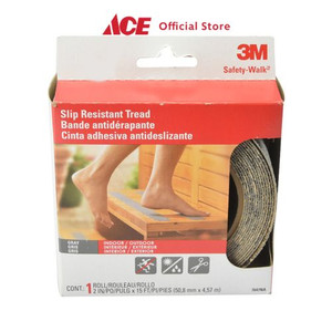 Ace - 3m Safety Walk Medium Grit 5 Cmx4.5 Mtr - Abu-Abu