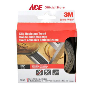 Ace - 3m Safety Walk Hard Grit 5 Cmx4.5 Mtr - Hitam