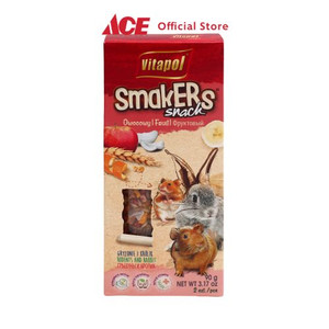 Ace - Vitapol 90 Gr Set 2 Pcs Smakers Camilan Pengerat & Kelinci Fruit