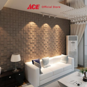 Ace - Arthome Wallpaper 3d Soft Leather Channel 60x60x1 Cm - Bronze