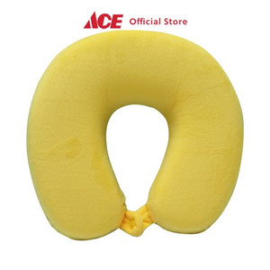 Ace - Passport Aster Bantal Leher - Kuning/Biru