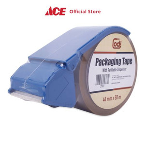 Ace - Odi Pita Perekat Dengan Pemotong 48 Mm X 50 Mtr - Cokelat