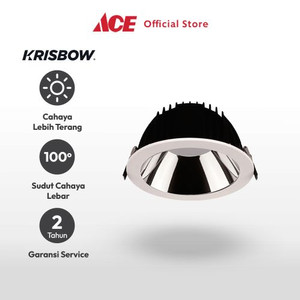 Ace - Krisbow Lampu Downlight Led Highpower Smd 10 Watt 6500 K