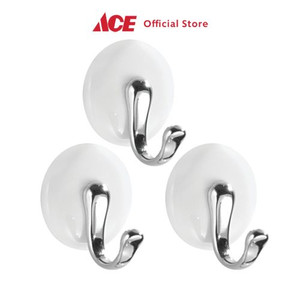 Ace - Interdesign Gantungan Dinding Serbaguna 3.8 Cm - 3 Pcs