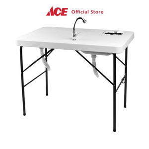 Ace - Krisbow Meja Multifungsi & Wastafel 2 In 1 - Putih