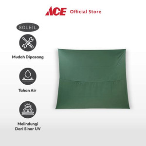 Ace - Soleil 3.6 Mtr Kanopi Taman Square - Hijau Tua