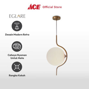 Ace - Eglare Nordic Lampu Gantung Hias G9 D20 - Gold