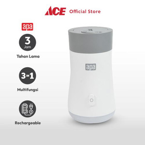 Ace - Apa Lampu Lentera Darurat Rechargeable 3 In 1