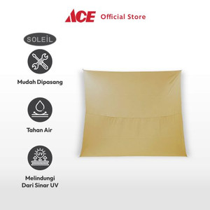 Ace - Soleil 5 Mtr Kanopi Taman Square - Cokelat Tan