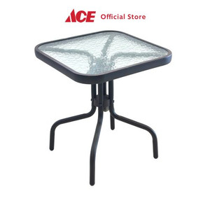 Ace - Soleil Meja Teras 45 Cm - Cokelat Tua