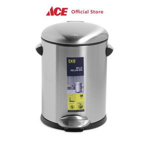 Ace - Eko 5 Ltr Tempat Sampah Mat Steel