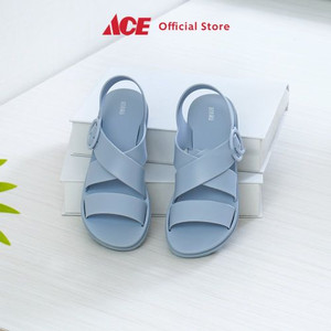 Ace - Ataru Ukuran 41 Sandal Wanita X Strap - Biru