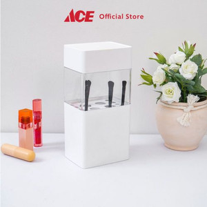 Ace - Ataru Organizer Kuas Make Up - Putih