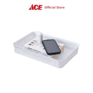 Ace - Ezy Storage Keranjang Penyimpanan 24.2x17.7x6.2 Cm - Putih