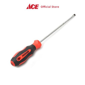 Ace - Krisbow Obeng Minus 6.5x200 Mm - Merah