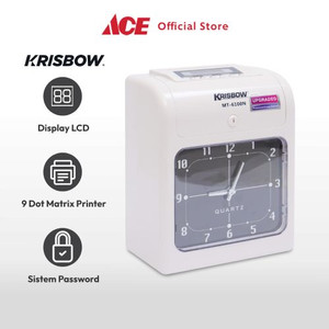 Ace - Krisbow Mesin Absensi Elektronik Tr-6100