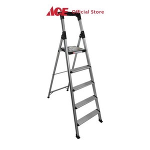 Ace - Krisbow Tangga Aluminium Dengan Handle 5 Step