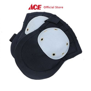 Ace - Tactix Set 2 Pcs Pelindung Lutut - Hitam/Putih