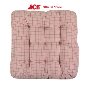 Ace - Arthome 43x43 Cm Bantal Alas Duduk Checker - Pink