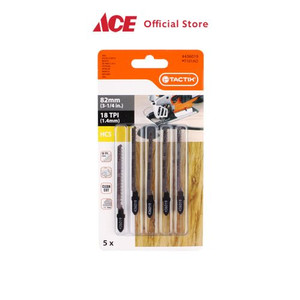 Ace - Tactix Set Mata Gergaji Jigsaw 8,2 Cm 5 Pcs